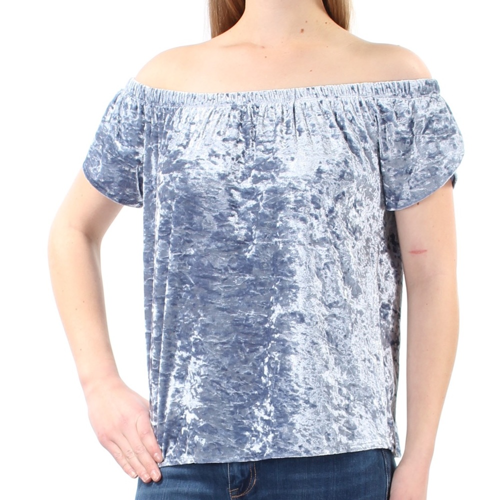 Velvet Off The Shoulder Top
